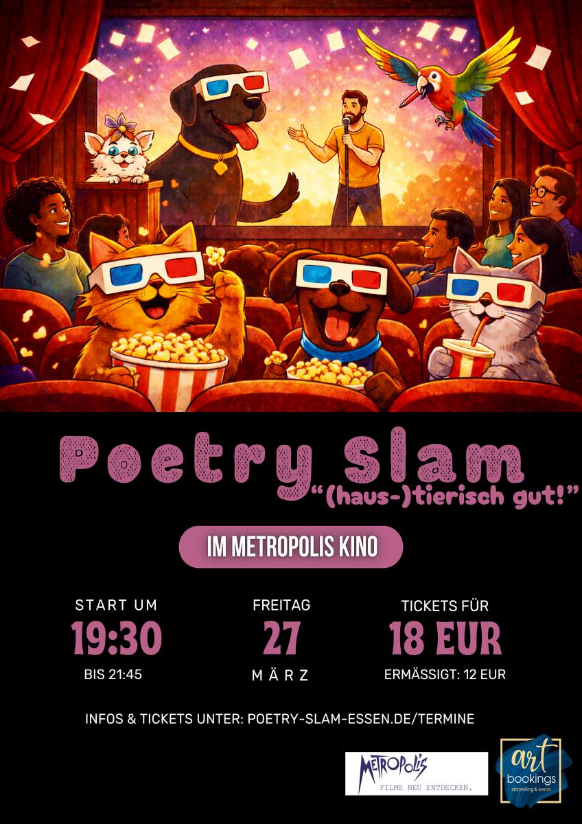 Poetry Slam: "(haus-)tierisch gut!"